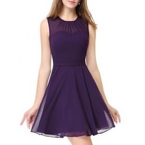 Dry Goods Plum Dress